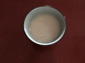 酵母用温水化开