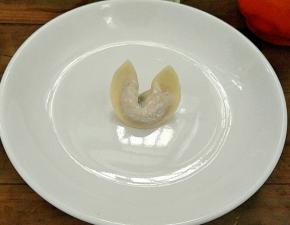 把两头朝中间相接