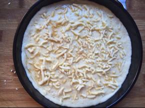 撒上马苏里拉芝士