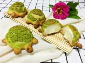 切开小乌龟，满满的奶油