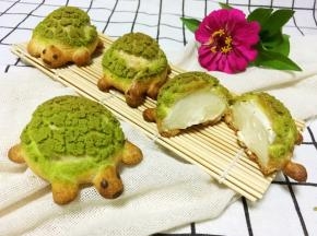 切开小乌龟，满满的奶油