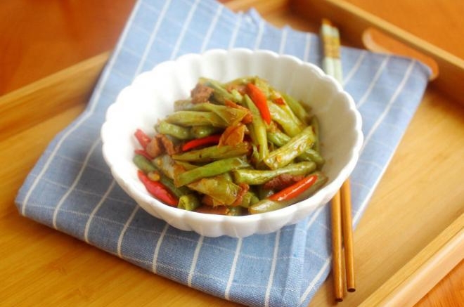 豇豆炒肉