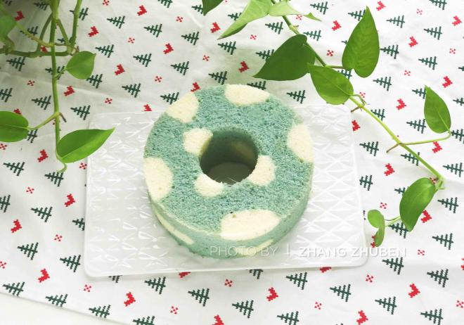 蓝天白云戚风蛋糕