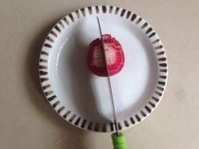 90度摆放，再切薄片