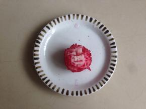 这时候就像绽放的一朵花了