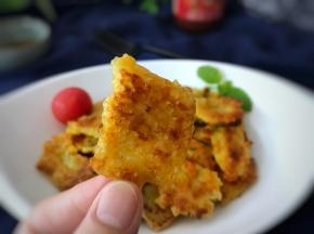 又香又脆的米饭锅巴。