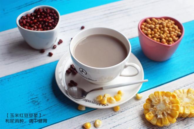 玉米红豆豆浆
