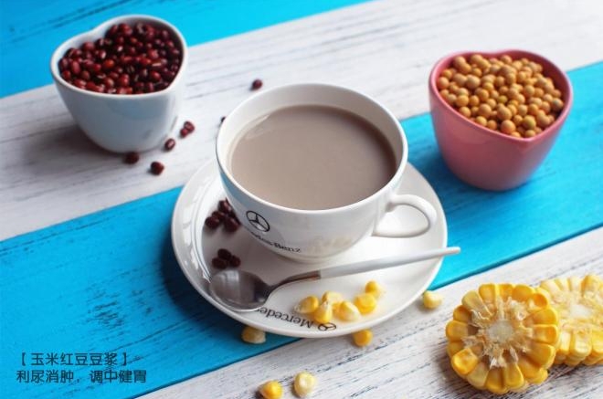 玉米红豆豆浆
