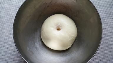 进行基础发酵，发酵为原体积的两倍大。