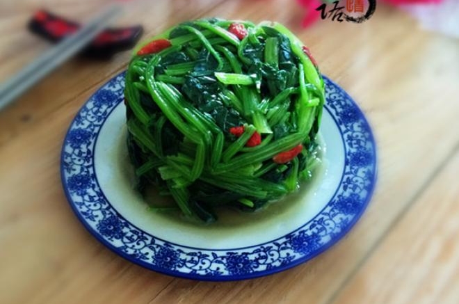 姜汁菠菜