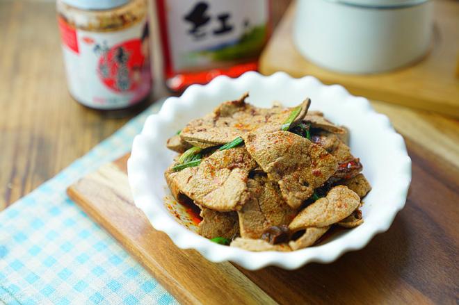 酱拌猪肝
