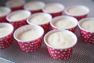 挤在模具里面即可，不要太满八分满就好。