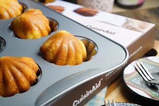 这样子一份原味玛德琳贝壳蛋糕就完面了。