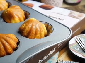 这样子一份原味玛德琳贝壳蛋糕就完面了。