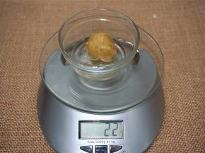 称量，22克一份。