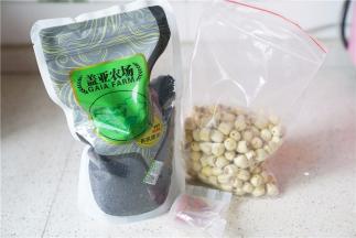 备好所用食材。