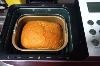 程序结束，面包就做好了。