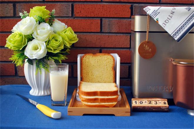 一键淡奶油吐司