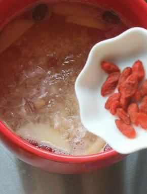 之后再加入枸杞