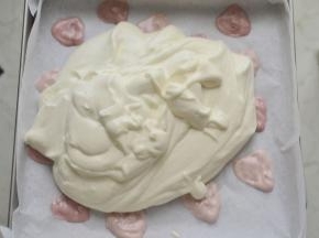 取出将面糊全部倒入震下气泡