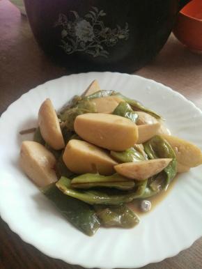 一碗素菜出锅！