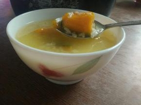 稀饭汤都是南瓜的甜味