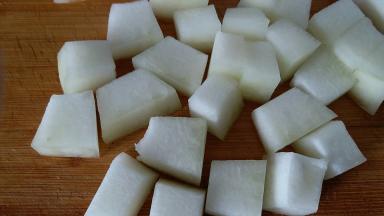 冬瓜切块状