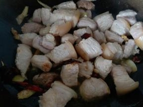 下五花肉炒