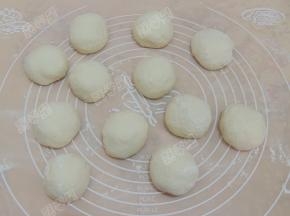 面团分成均匀等份