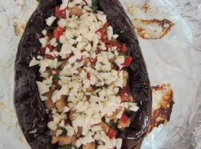 撒上剩余的蒜末