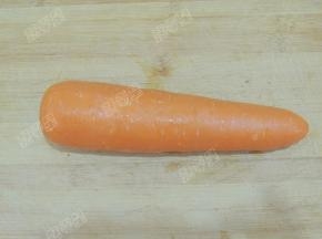 胡萝卜清洗干净