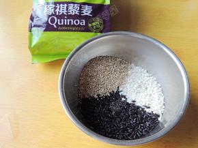 藜麦、糯米、黑米