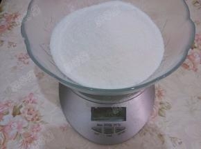 称取500G白砂糖