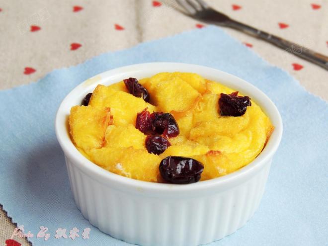 蔓越莓面包布丁