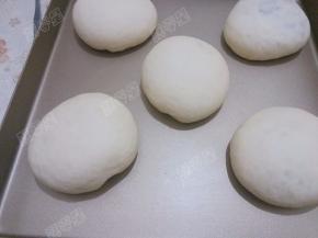 烤箱内放一碗开水，发酵40分钟左右