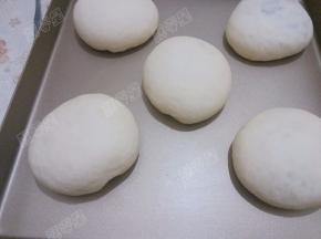 烤箱内放一碗开水，发酵40分钟左右