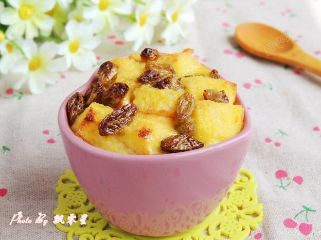 葡萄干面包布丁