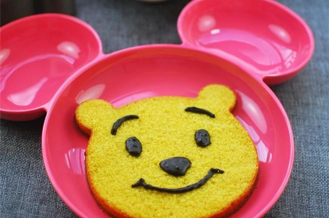 小熊维尼胡萝卜土司