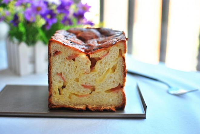 火腿芝士手撕面包