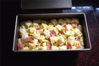 盖上盖子，放入烤箱，用发酵程序发酵1个小时左右至8分满。