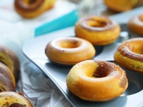 这样子一份双味的甜甜圈就完成了。