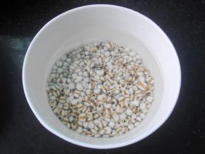 薏米稍浸泡