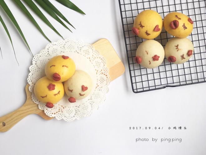 小鸡馒头(一次发酵）