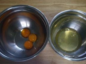 蛋白蛋黄分离。