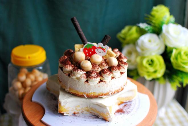 简裱双层芝士蛋糕