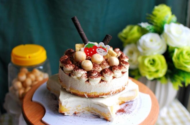 简裱双层芝士蛋糕