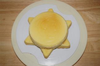 出炉冷却后倒扣脱模。