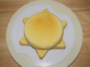 出炉冷却后倒扣脱模。