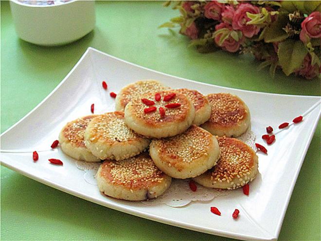 软糯香甜的土豆糯米饼