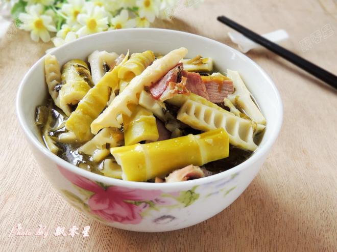雪菜腊肉春笋